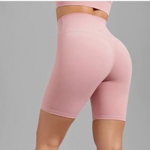 Buff Bunny pink legacy bike shorts Size Med